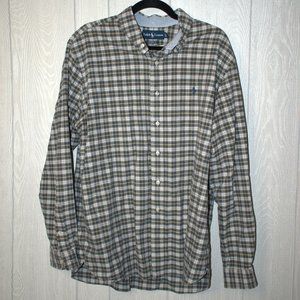 EUC Ralph Lauren Men's XL button down shirt